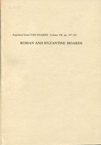 Burnett, Roman and Byzantine Hoards. (Umschlag)