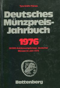 Klenau, Deutsches Münzpreis-Jahrbuch 1976. (Umschlag)