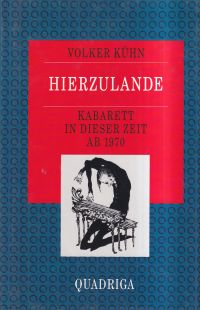 Kühn, Hierzulande. (Umschlag)