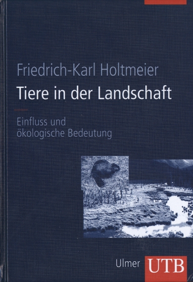 Holtmeier, Tiere in der Landschaft. (Einband)