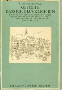 Seewald, "Gestehe dass ich glücklich bin". (Umschlag)