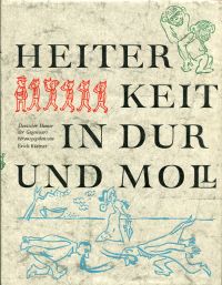 Kästner, Heiterkeit in Dur und Moll. (Umschlag)