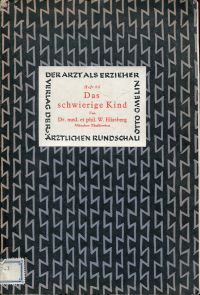 Eliasberg, Das schwierige Kind. (Umschlag)