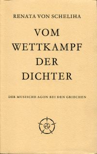 Scheliha, Vom Wettkampf der Dichter. (Umschlag)