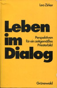 Zirker, Leben im Dialog. (Umschlag)