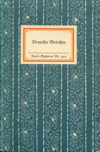 Kippenberg, Deutsche Gedichte. (Umschlag)