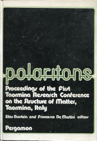 Burstein, Polaritons. (Umschlag)