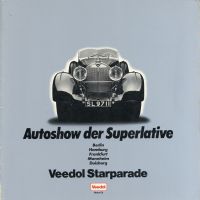 Maxeiner, Veedol Starparade. Autoshow der Superlative. (Umschlag)