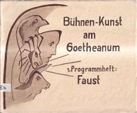 Bühnenkunst am Goetheanum. (Umschlag)