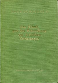Debrunner, Die Klinik und die Behandlung der örtlichen Erfrierungen. (Umschlag)