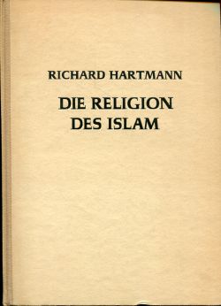 Hartmann, Die Religion des Islam. (Einband)