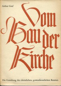 Graf, Vom Bau der Kirche. (Umschlag)