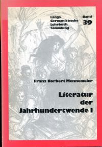 Mennemeier, Literatur der Jahrhundertwende. (Umschlag)