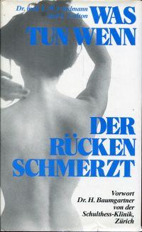 Friedmann, Was tun, wenn der Rücken schmerzt? (Umschlag)