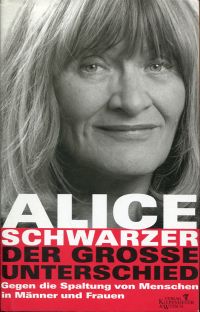 Schwarzer, Der große Unterschied. (Umschlag)