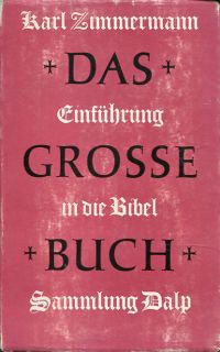Zimmermann, Das grosse Buch. (Umschlag)
