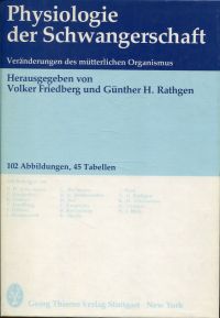 Friedberg, Physiologie der Schwangerschaft. (Umschlag)