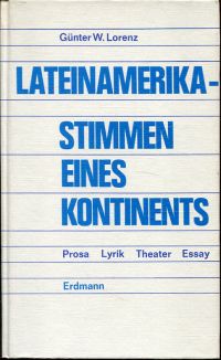 Lorenz, Lateinamerika, Stimme eines Kontinents. (Umschlag)