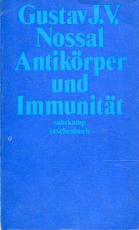 Nossal, Antikörper und Immunität. (Umschlag)