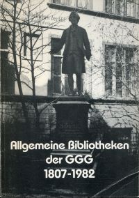 Marti, Allgemeine Bibliotheken der GGG. (Umschlag)