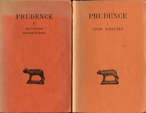 Prudence: Tome I: Cathemerinon Liber (Livres d'heures) (Umschlag)