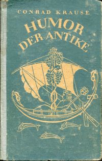 Krause, Humor der Antike. (Umschlag)