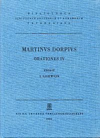 Dorpius, Martini Dorpii Naldiceni Orationes IV. (Umschlag)