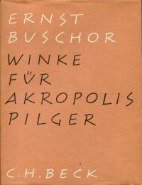Buschor, Winke für Akropolis-Pilger. (Umschlag)