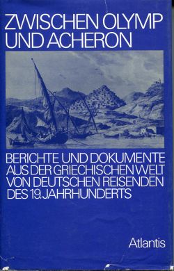 Wolf-Crome, Zwischen Olymp und Acheron. (Schutzumschlag)