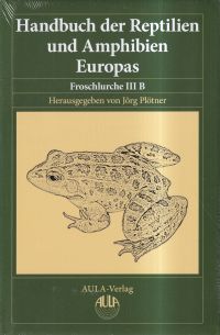Plötner, Handbuch der Reptilien und Amphibien Europas, Band 5,3B: (Umschlag)