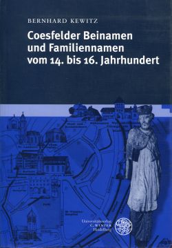 Kewitz, Coesfelder Beinamen und Familiennamen vom 14. bis 16. Jahrhundert. (Einband)