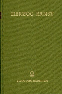 Bartsch, Herzog Ernst. (Einband)