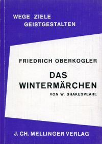 Oberkogler, Das Wintermärchen von William Shakespeare. (Umschlag)