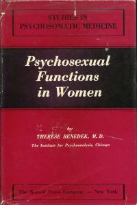 Benedek, Psychosexual Functions in Woman. (Umschlag)