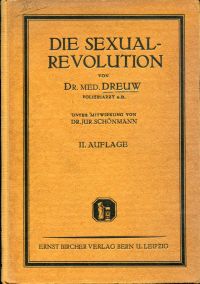 Dreuw, Die Sexual-Revolution. (Umschlag)