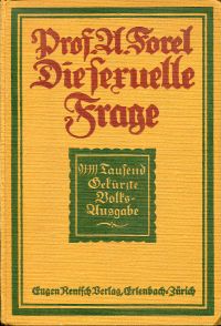 Forel, Die sexuelle Frage. (Umschlag)