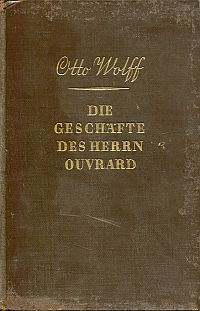 Wolff, Die Geschäfte des Herrne Ouvrard. (Umschlag)