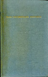 Vollmoeller, Gedichte. (Umschlag)