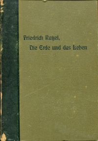 Ratzel, Die Erde und das Leben. (Umschlag)