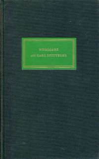 Weder, Hommage an Carl Spitteler. (Umschlag)