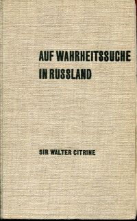 Citrine, Auf Wahrheitssuche in Russland. (Umschlag)