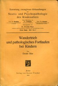 Stier, Wandertrieb und pathologisches Fortlaufen (Umschlag)