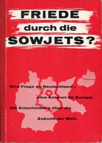 Friede durch die Sowjets? (Umschlag)