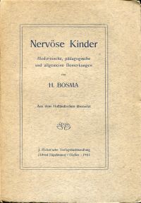 Bosma, Nervöse Kinder (Umschlag)