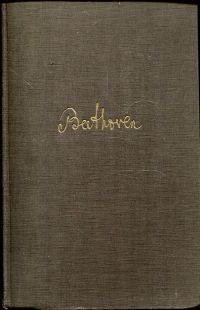 Riezler, Beethoven. (Umschlag)