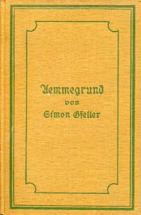 Gfeller, Ämmegrund. (Umschlag)