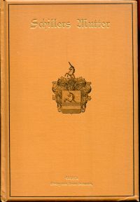 Mueller, Schillers Mutter. (Umschlag)