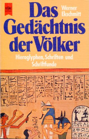 Ekschmitt, Das Gedächtnis der Völker. (Einband)