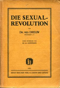 Dreuw, Die Sexual-Revolution. (Umschlag)
