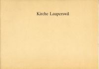 Steiner, Kirche Lauperswil. (Umschlag)